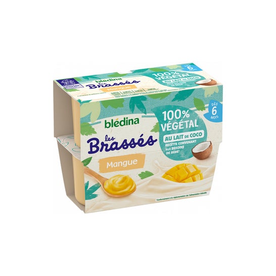 Blédina Brasse 100% Veg Mangue 4x95g
