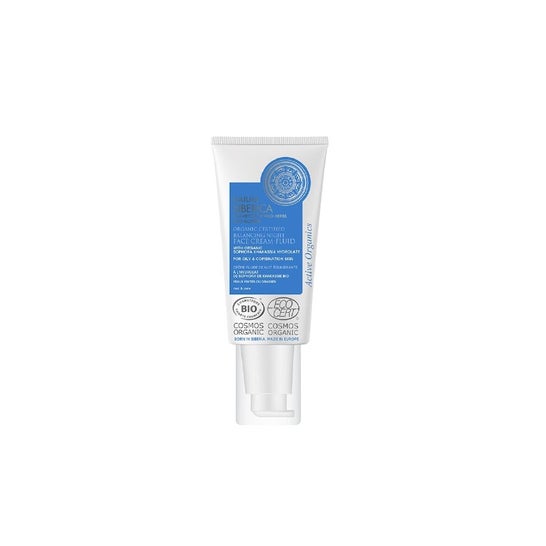 Natura Siberica Crème fluide de nuit équilibrante pour le visage 50ml
