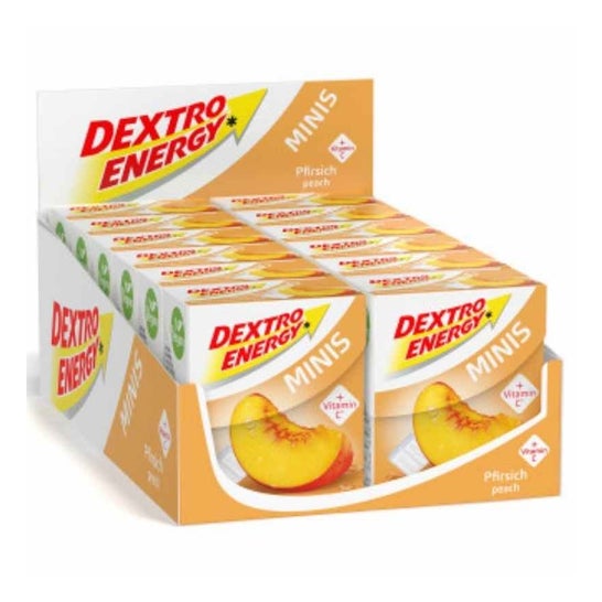 Dextro Energy Pack Peach Minis 12uts