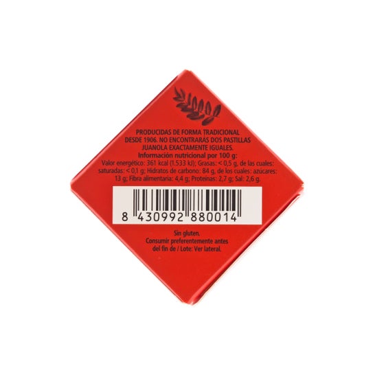 Juanola® Pastilles Réglisse 5,4 g