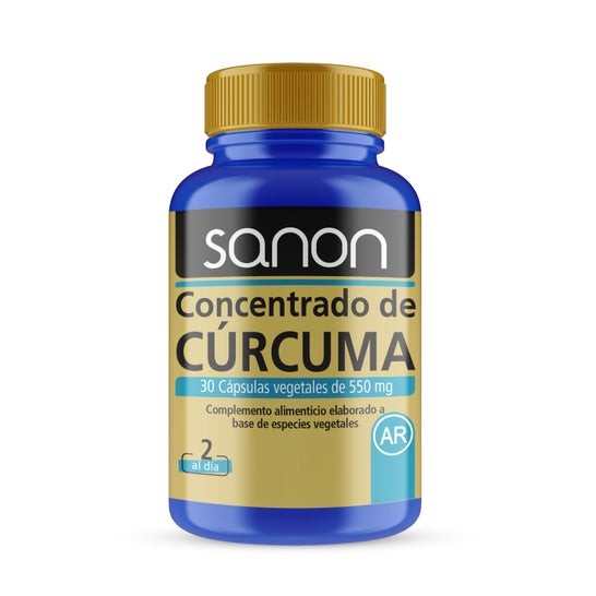 Sanon Concentrado De Cúrcuma 550mg 30 Capsules
