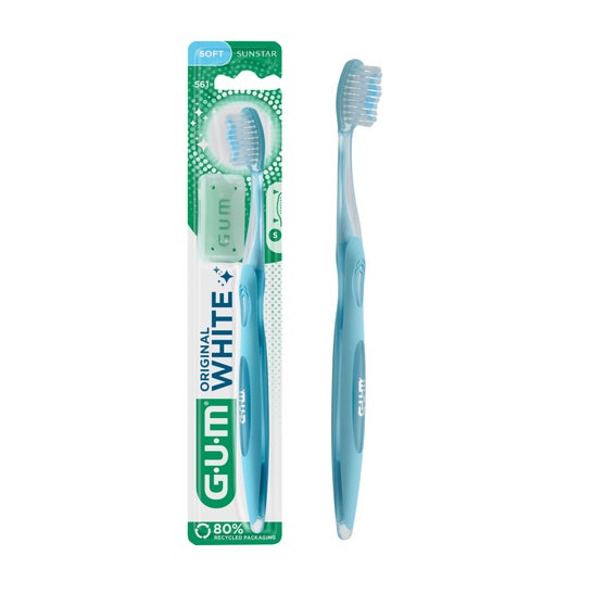 GUM Original White Brosse à Dents Souple