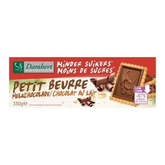 Damhert Nutrition Biscuits au Beurre et au Chocolat 125g