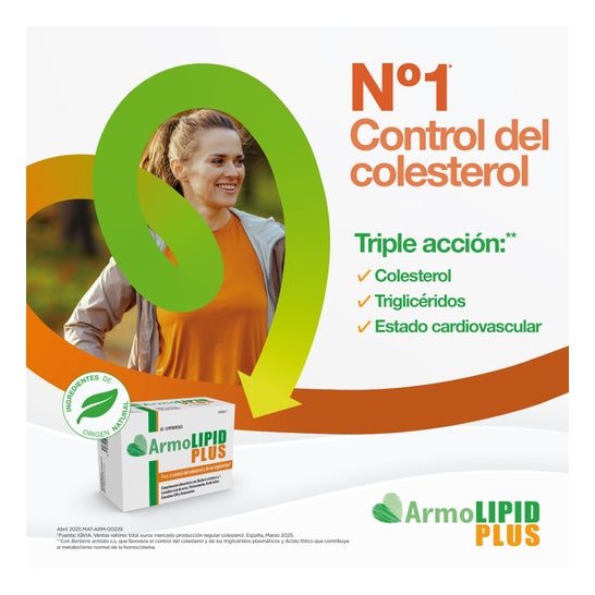 ArmoLIPID Plus Control Cholestérol 60 Comprimés