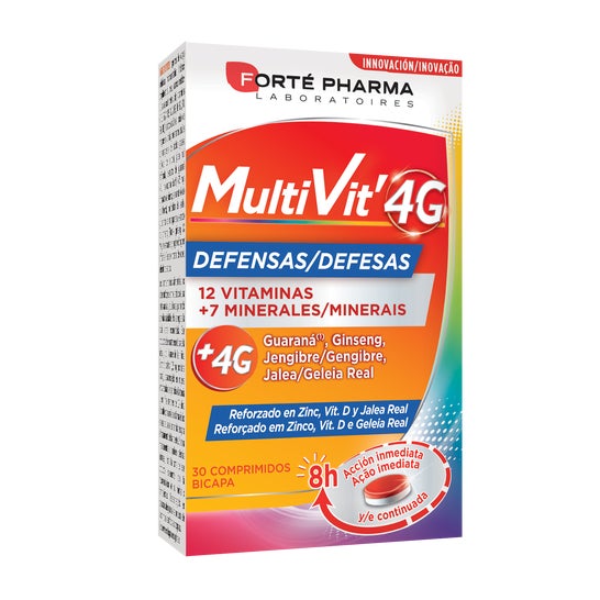 Forté Pharma Multivit' 4G Défenses 30caps
