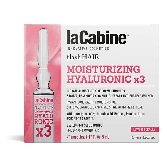 La Cabine Flash Hair Hyaluronic Moisturiser 7x5ml