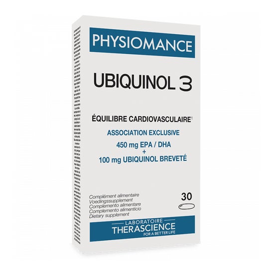 Physiomance Ubiquinol 3 30 Capsules