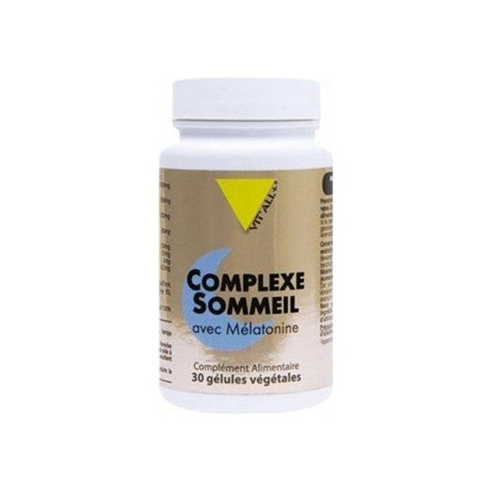 Vit'All+ Complexe Sommeil avec Mélatonine 30 Gélules