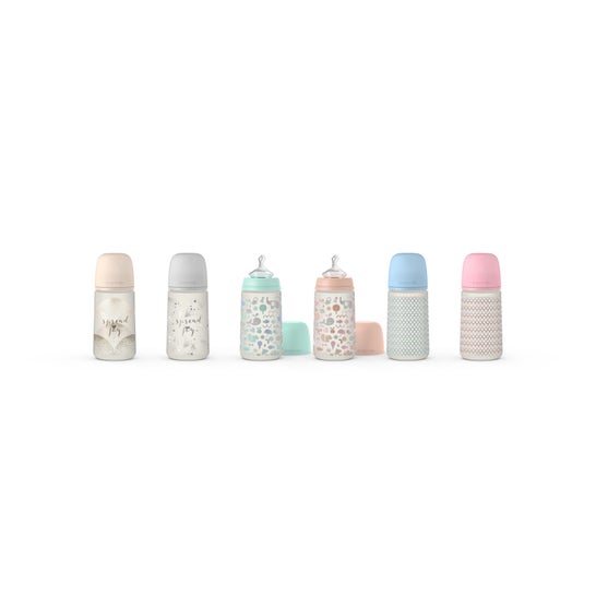 Suavinex Biberon Classic Tétine anatomique en silicone T1M 270ml