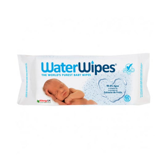 Waterwipes Lingettes pour bébé 60pcs