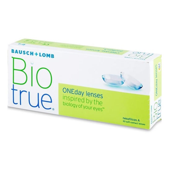 Bausch & Lomb Bio True Contact Lens 1 Day -5.50 30 pièces