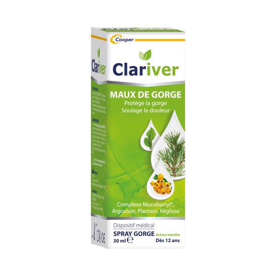 Clariver Maux De Gorge Spray 30ml