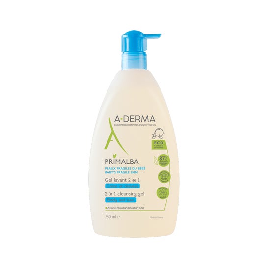 A-Derma Primalba Gel Lavant 2 en 1 750ml