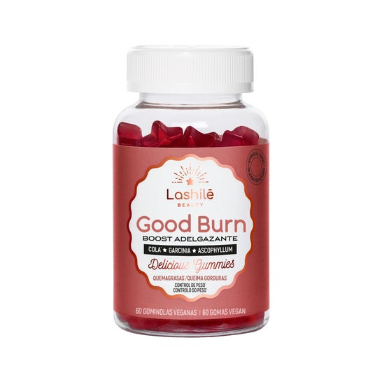 Lashilé Beauty Good Burn Boost Minceur 60 Gummies Végans
