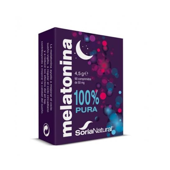 Pharmasor Mélatonine 100% Pure 1mg 90 Comprimés