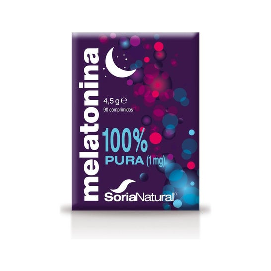Pharmasor Mélatonine 100% Pure 1mg 90 Comprimés