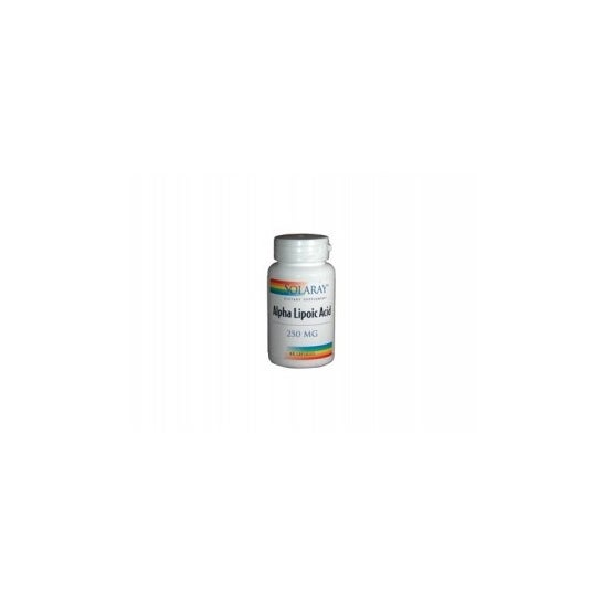 Acide Lipoïque Alpha Solaray 250mg 60caps
