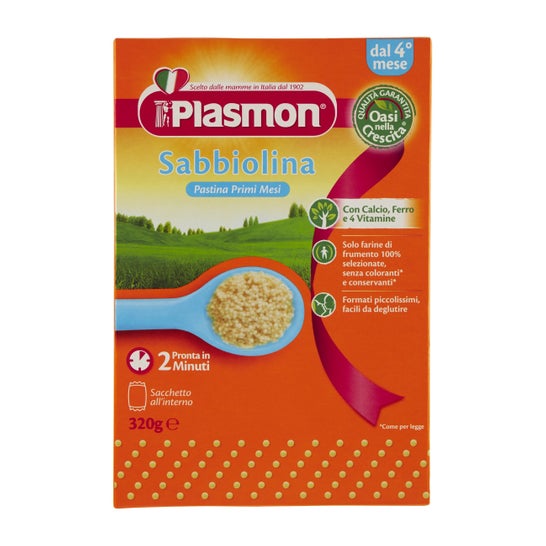 Plasmon Premiers mois Sabbiolina