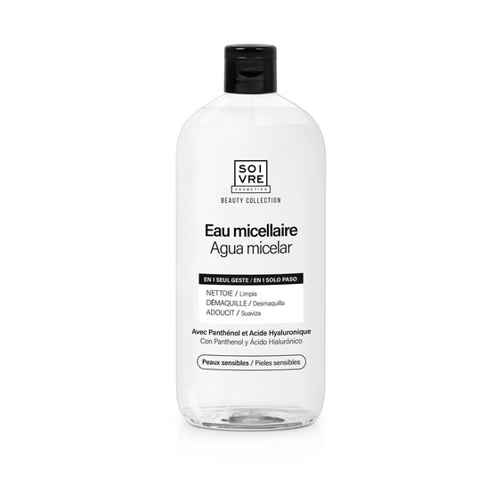 Soivre Eau Micellaire Démaquillante 500ml