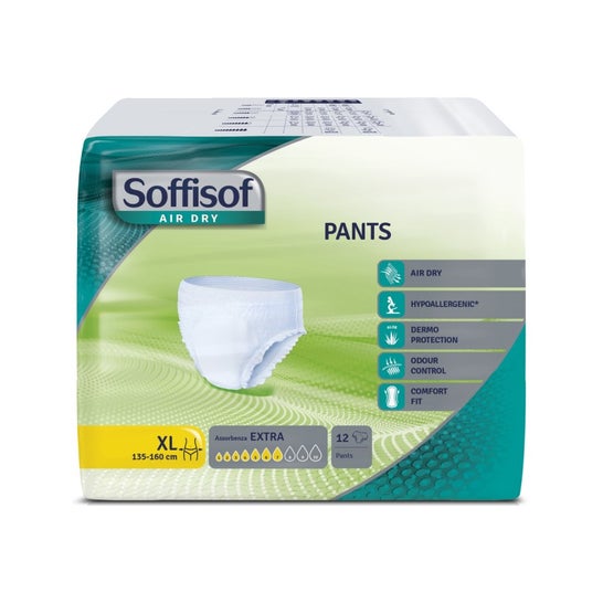 Soffisof Air Dry Pants Extra XL 12uts