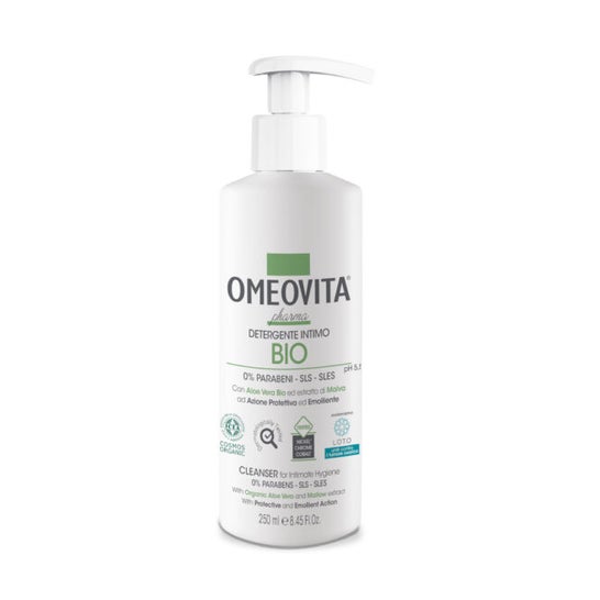 Omeovita Nettoyant Intime pH 5.5 Bio Apaisant 250ml