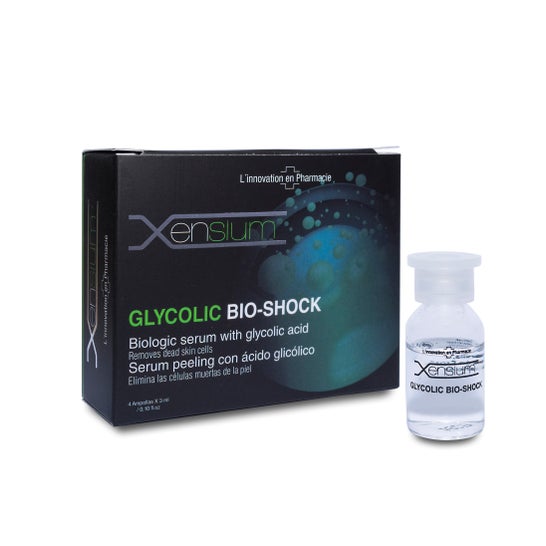 Xensium Bio-shock Glycolic 4 Ampoules X 3 ml X 3 ml