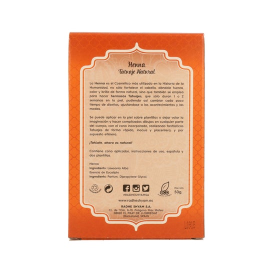 Radhe Shyam Henné Tatouage Naturel