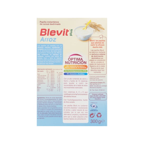 Blevit™ plus Arroz 300g
