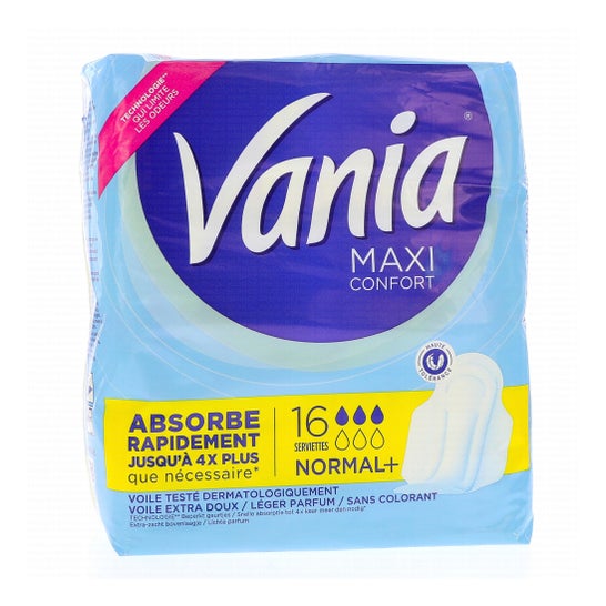 Vania Maxi Confort Normal+ 16uts