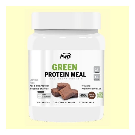Pwd Green Protein Meal Chocolat Brownie 450g