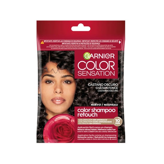 Garnier Color Sensation Color Shampoo Retouch 3.0 Dark Brown 3uds