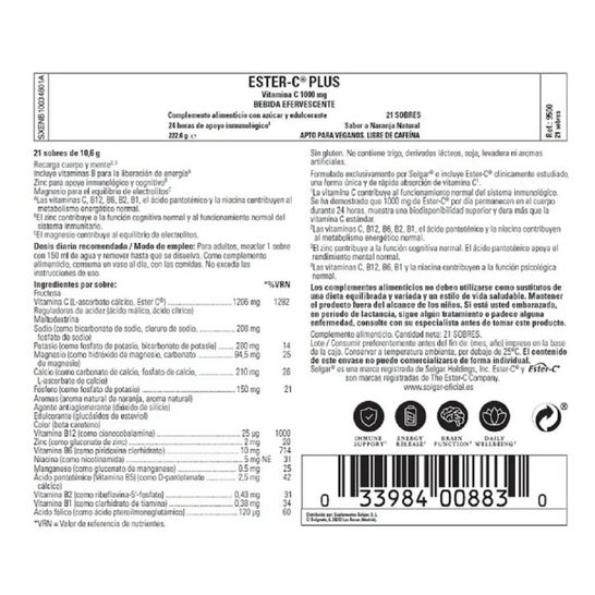 Solgar Ester-C Plus 21uts Solgar Ester-C Plus 21uts