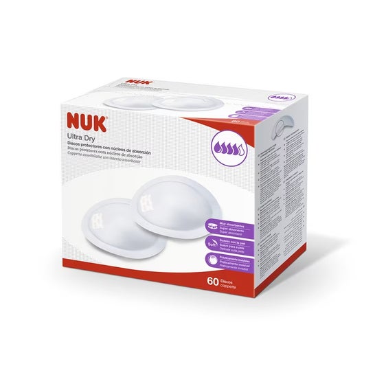 Nuk™ Ultra Dry Disques absorbants 60 u.