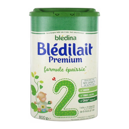 Lait Bébé en poudre Blédilait Premium 2ème âge, 6 à 12 mois