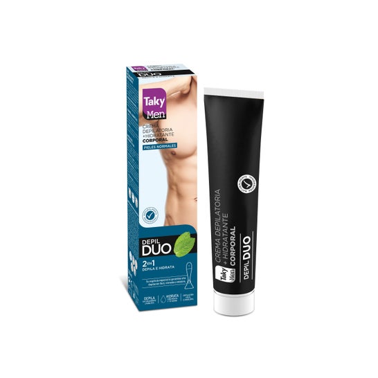 Taky Homme Duo Crème Dépilatoire Hydratante 3 Minuts 200ml