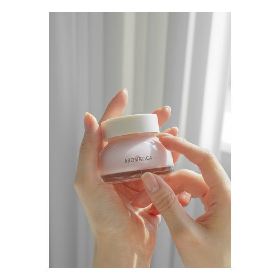 Aromatica - Crème revitalisante à l'infusion de rose - 50ml