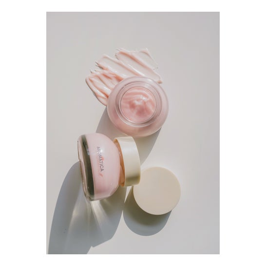 Aromatica - Crème revitalisante à l'infusion de rose - 50ml