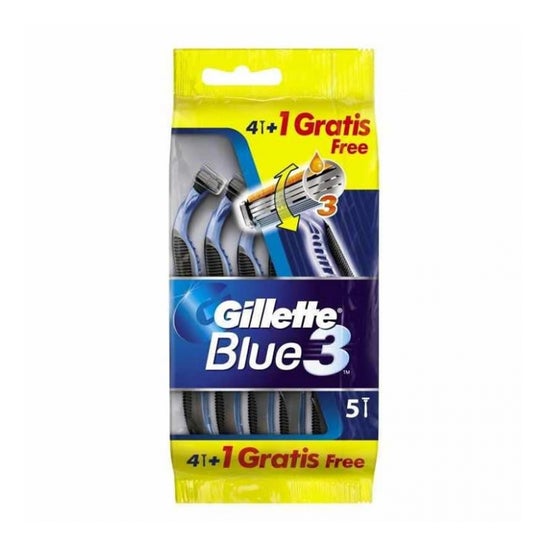 Gillette Blue 3 4+1 Free Set