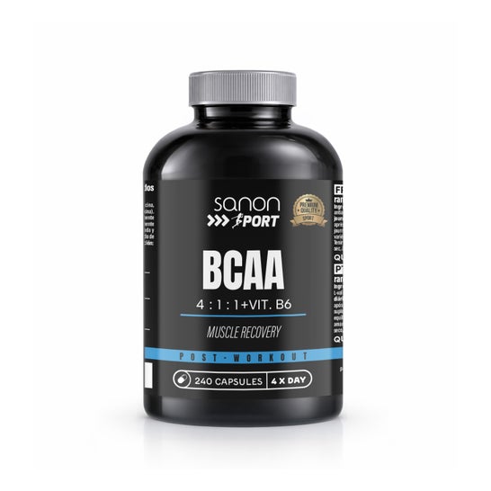 Sanon Sport BCAA 4:1:1 + Vit B6 240 gélules