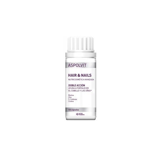 Aspolvit cheveux et ongles 60comp