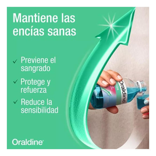 Oraldine Anti-Gingivite Bain de Bouche 2x400ml