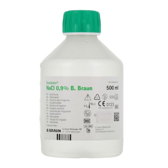 B. Braun Solution D'Irrigation NaCl 0,9 % 500ml
