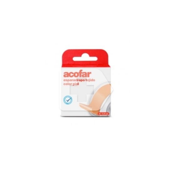 Acofar plâtre couleur peau tissu 5x2,5cm 1ud 1ud