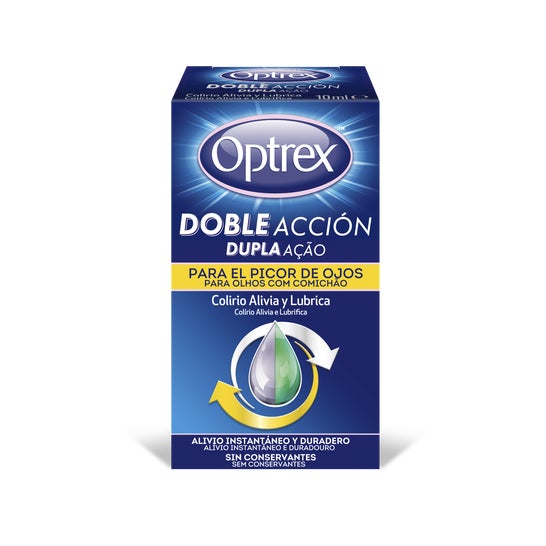 Optrex Double Action Yeux Démangeaisons 10ml
