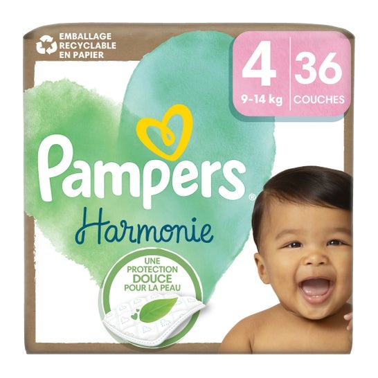 Pampers Harmonie Couches T4 9-14kg 36uts