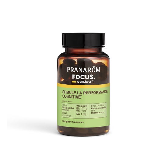 Pranarôm Aromaboost Focus 60 Capsules