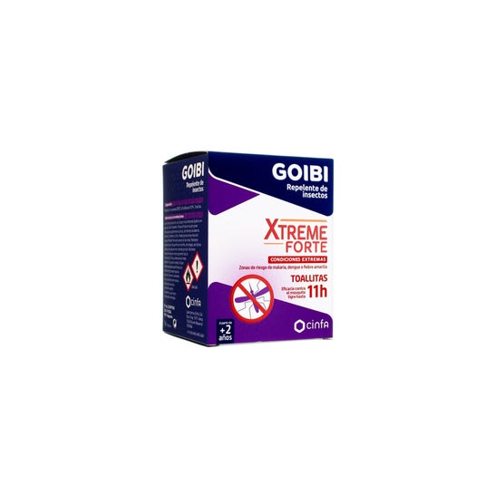 Goibi Xtreme Lingettes anti-moustiques 16 unités