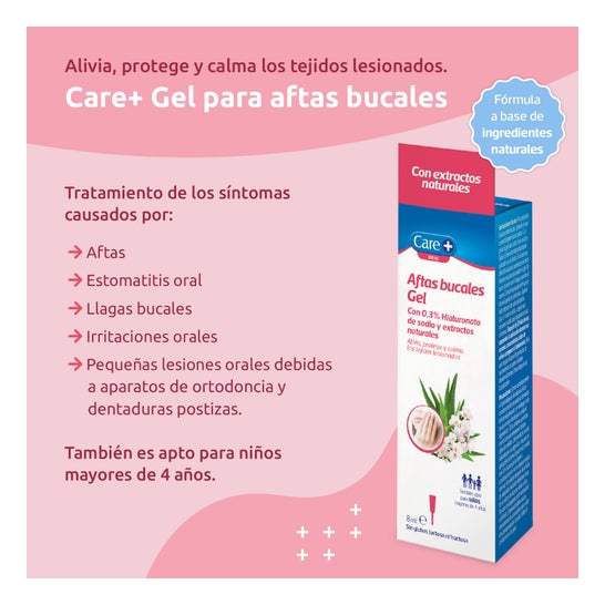 Care+ Gel Buccal Aftes 8ml