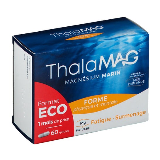 Thalamag Forme Physique & Mental Magnesium Marin B9 60 gelule