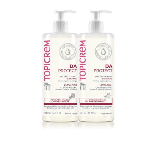 Topicrem DA Cleansing Gel 2x500ml